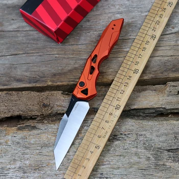 Нов 7650 Launch 13 Сгъваем Нож CPM-154 Острието Алуминиева Дръжка Плодов Нож Открит Ловен EDC Инструмент За Къмпинг