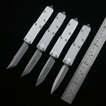 Ножове MT OTF MiRo-сребристо-бял UT джобен нож за кухненски ножове EDC Tools