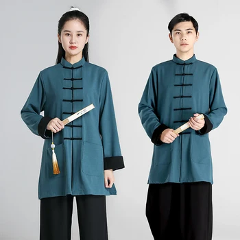 Облекло за тайдзи, дамски дрехи, за ушу, дрехи за конкурса по кунг-фу, униформи за бойни изкуства, без бръчки 2023