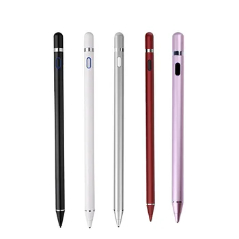 Писалка за сензорен екран с USB кабел, молив за смартфон, повърхностни химикалки, инструменти
