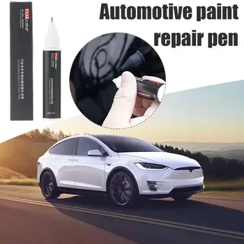 Подходящ е за Tesla, модел 3 X Y S, дръжки за премахване на драскотини по колата, дръжката за ремонт на автомобилната боя, черен, бял цвят, на хонорар боя, ремонтно колелото T6A1