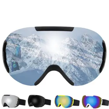 Поляризирани ски очила с двойни лещи за мъже и жени, ски очила със защита от замъгляване UV400, очила за сноуборд, ски аксесоари