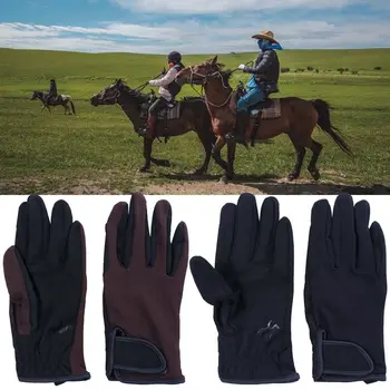 Професионални ръкавици за езда, мъжки, дамски, унисекс, бейзболни, софтбольные, ръкавици с един пръст със сензорен екран върху целия пръст