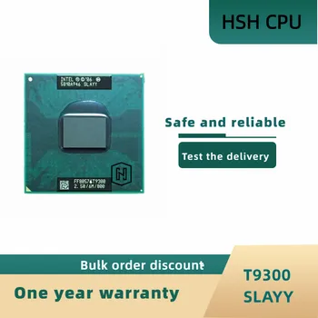 Процесор за лаптоп Intel Core 2 Duo T9300 SLAQG SLAYY CPU 2,5 Ghz Двуядрен Двухпоточный PGA 478 6M 35W Socket P