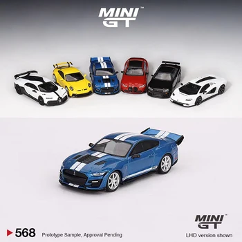 Резервация *** Модел автомобил MINI GT 1:64 Shelby GT500 Snake Concept #568 син