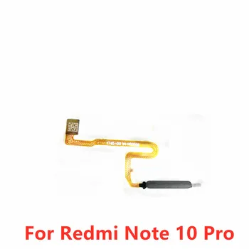Резервни части четец на пръстови отпечатъци гъвкав за Xiaomi Redmi Note 10 Pro Бутон за връщане меню Бутон за връщане сензор Гъвкав кабел лента