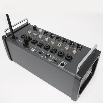 Смесител за багажник Цифрова конзола 16 канала Многофункционална система Dj PA Професионален цифров аудиомикшер с управление USB / wi-fi