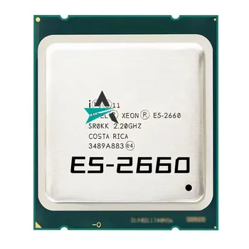 Стари процесор Xeon E5-2660 8-Ядрен/20 М Кеш/2,2/Ghz/8,00 GT/s 95 W LGA 2011 E5 2660 Безплатна доставка