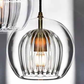 Съвременни творчески стъклени висящи лампи Модерна подвесная ресторанная полилей за хол, трапезария, кухня, нощни окачен лампа