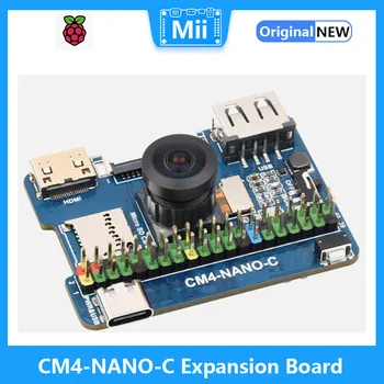 CM4-NANO-C за Raspberry Pi 40PIN GPIO Такса за разширяване на CM4 На борда 800 W IMX219-D160 Интегративен такса Изчислителен модул камери