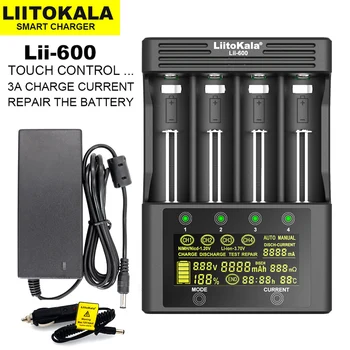 Гореща LiitoKala Lii-PD4 Lii-S6 Lii-S8 Lii-600 Зарядно устройство за 18650 26650 21700 AA AAA 3,7 В/3.2 В/1.2/литиева NiMH батерия