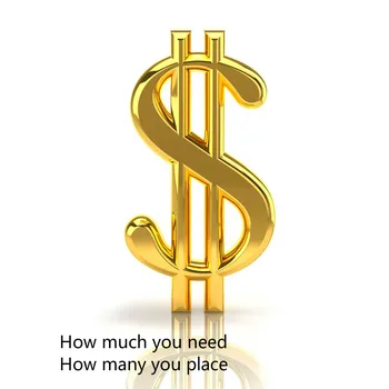 Допълнително заплащане при поръчка, допълнителни такси и вземане на поръчка - 1 долар на САЩ 