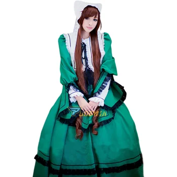 Костюм за cosplay Rozen Maiden SuiSeiSeki, зелена рокля на Хелоуин костюм за cosplay Jade Stern Sui sei seki на Хелоуин