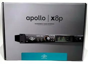 ЛЯТНА РАЗПРОДАЖБА С ОТСТЪПКА за закупуване НА Нови оригинални Активността на Universal Audio Apollo x8p Монтируемый Аудиоинтерфейс Thunderbolt 3