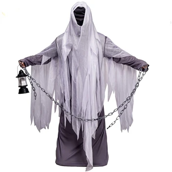 Страшно безлични костюм за Хелоуин, с cosplay, ролева игра, призраци-светлини